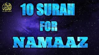 10 surah for namaz  must memorize  Allahu Akbar [upl. by Eyeleen806]