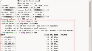 How to use Trace route amp Ping in Mikrotik Router [upl. by Rodman]