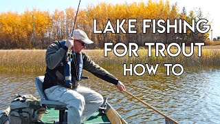 Lake Fishing for Trout  Stillwater Basics [upl. by Fifi]