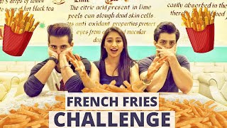 FRENCH FRIES Challenge  Rimorav Vlogs [upl. by Moriyama]