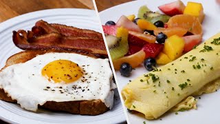 5 Healthy Breakfast Recipes To Keep You Fresh All Day • Tasty [upl. by Nork]