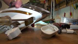 Rowenta DE833 Steam Iron Disassembly Tutorial [upl. by Hepza]