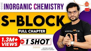 S Block One Shot  NEET Preparation  NEET Chemistry  Arvind Arora Sir  Vedantu NEET [upl. by Yra862]