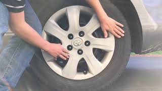 How to remove hubcaps with no tools [upl. by Bremen]