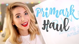 Huge Disastrous Primark Haul  Zoella [upl. by Ethelin]