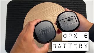 Coleman CPX 6 Power System  Battery Removal [upl. by Zilada]