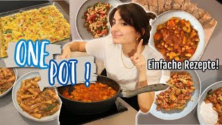 5 einfache ONE POT Gerichte die jeder schafft [upl. by Aziul]