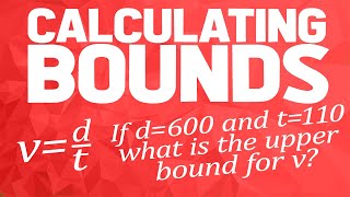 Calculating Bounds Maths GCSE  Foundation and Higher [upl. by Eseerahs226]