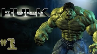 The Incredible Hulk  Walkthrough  Part 1 PC HD [upl. by Wellington]