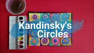 Kids Art Kandinskys Circles [upl. by Adiela]