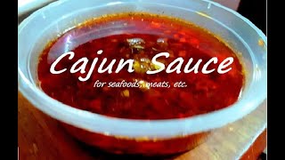 Cajun Sauce  Cajun Seasoning  Seafood Boil Sauce Recipe [upl. by Nitsud]