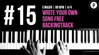 15 Write Your Own Song Free Backingtrack [upl. by Tattan401]