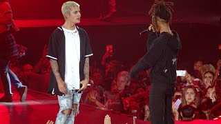 Justin Bieber feat Jaden Smith  Never Say Never LIVE AT MADISON SQUARE GARDEN July 19 [upl. by Tyrrell]