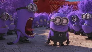 Despicable Me 2  Evil Minions Attacks Scene [upl. by Rednave]