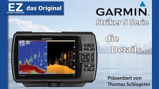 Garmin Striker 5 CV Echolot mit GPS  Details amp Lieferumfang [upl. by Rebeca835]