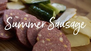 Venison Summer Sausage Recipe [upl. by Osher]