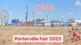 Porterville Fair 2022  Fair Setup [upl. by Jempty]