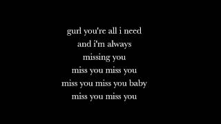 come over missing you  Busy Signal LYRICS [upl. by Ahcsrop]