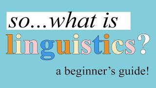 What is Linguistics  The Five Branches Explained [upl. by Asile]