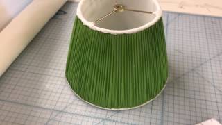 How We Make Our Handsewn Custom Lampshades  Oriental Lamp Shade Company [upl. by Aitnis437]