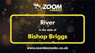 Bishop Briggs  River  Karaoke Version from Zoom Karaoke [upl. by Nakre]