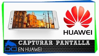 Como capturar pantalla en Huawei todos los modelos [upl. by Chenay]