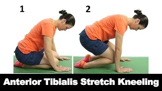 Anterior Tibialis Stretch Kneeling  Ask Doctor Jo [upl. by Tammie]