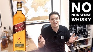 Johnnie Walker Red Label Is it trash  No Nonsense Whisky 66 [upl. by Helsie]