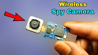 How To Make Wireless Spy Camera at Home [upl. by Omrellig233]