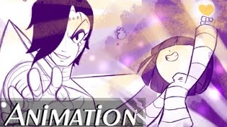 Death by Glamour UNDERTALE ANIMATIC   Mettaton vs Frisk Fight [upl. by Ila]