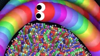 Slitherio AI 200000 Score Epic Slitherio Gameplay [upl. by Cleopatre]