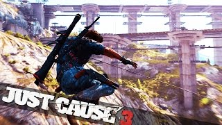 JUST CAUSE 3 INFINITE TETHER MOD  Just Cause 3 Mods Showcase [upl. by Anrehs291]