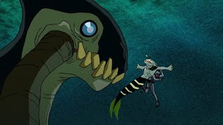 Ben 10 Ripjaws and Kraken vs Robot Jonah [upl. by Alberto]