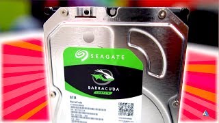 Seagate Barracuda 8tb REVIEW and UNBOXING w BENCHMARKS [upl. by Ifen667]