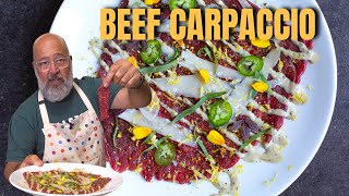 Delicious Beef Carpaccio [upl. by Atiraj]