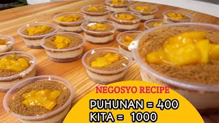 Mango Ice Cream Cake l Negosyo Recipe with Coasting [upl. by Jaddo]