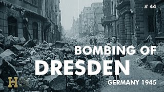 44 Germany 1945 ▶ Bombing of Dresden 13150245 by RAF Royal Air Force USArmy Air Force [upl. by Sidhu]