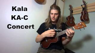 Kala Ukulele Comparison KAS KAC KAT sound samples [upl. by Eanrahc225]