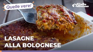 LASAGNE ALLA BOLOGNESE  Ricetta originale al 100 [upl. by Panaggio]