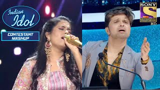 Sayali के इस Performance ने जीत लिया सभी का Standing Ovation  Indian Idol  Contestant Mashup [upl. by Abil]