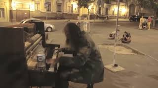 AMAZING Street Performers Musicians Piano  piano in public [upl. by Rosse54]