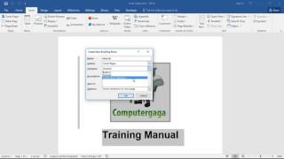 Create Your Own Cover Page in Microsoft Word [upl. by Ernst]