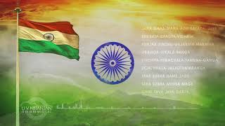 Indian National Anthem  Jana Gana Mana  Vocals and Lyrics [upl. by Ttezil335]