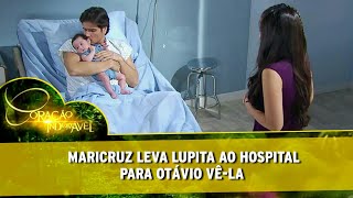 Coração Indomável  Maricruz leva Lupita ao hospital para Otávio vêla [upl. by Luthanen800]