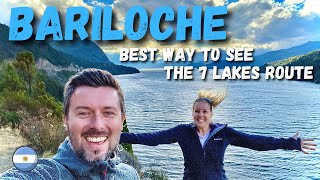 HOW TO SEE THE 7 LAKES IN BARILOCHE ARGENTINAS LAKE DISTRICT [upl. by Llednahc648]