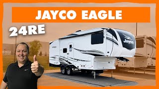 The Smallest Jayco 5th Wheel HALF TON TOWABLE [upl. by Ketchan954]