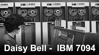 Daisy Bell  IBM 7094 1961 [upl. by Enamart]