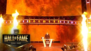 Kane’s fire still burns as he becomes a Hall of Famer WWE Hall of Fame 2021 [upl. by Adien]