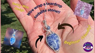 Sodalite Teardrop [upl. by Ardied]