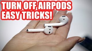 How to Turn Off AirPods When Not in Use [upl. by Llezniuq]